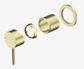 Dolce II Shower Mixer Trim Kits Only Brushed Gold