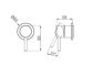 Dolce II Shower Mixer Trim Kits Only Brushed Gold