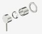 Dolce II Shower Mixer Trim Kits Only Brushed Nickel