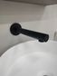 Star Black Straight Bath Spout