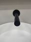 Star Black Straight Bath Spout