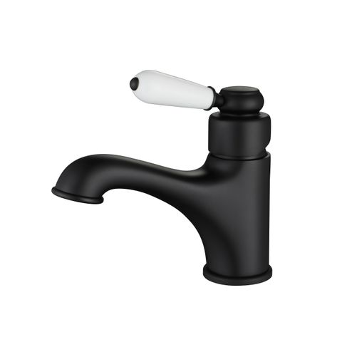 Bordeaux Black Basin Mixer