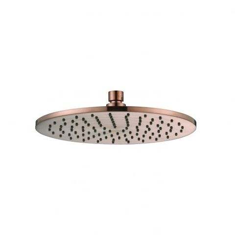 Star PVD Champagne Shower Head 250mm