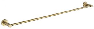 Star PVD Brushed Bronze Single Towel Rail 600mm