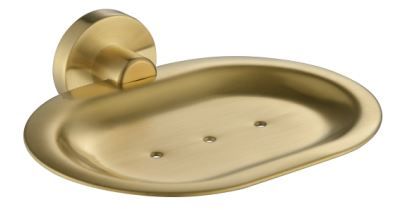 Star PVD Brushed Bronze Soap Dish