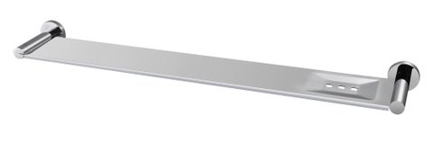 Ramsay Round Chrome Shelf Metal