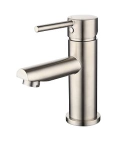 Star Mini PVD Brushed Nickel 25mm Basin Mixer