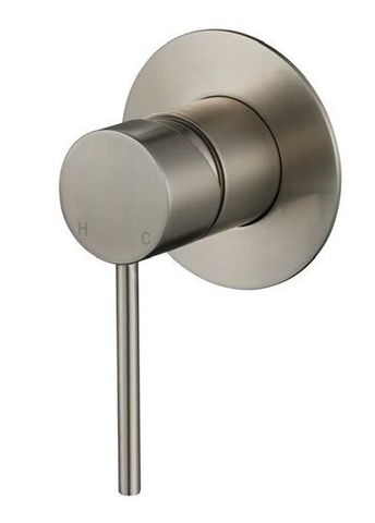 Star Mini PVD Brushed Nickel 35mm Shower Mixer