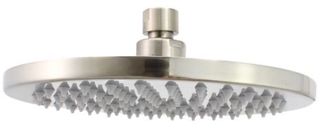 Star PVD Brushed Nickel Shower Head 250mm