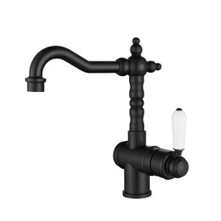 Bordeaux Black Tall Basin Mixer