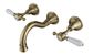 Bordeaux Brushed Bronze Bath Set