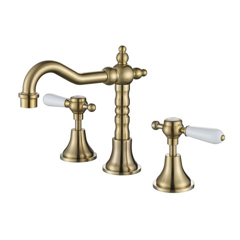 Bordeaux Brushed Bronze Basin Set