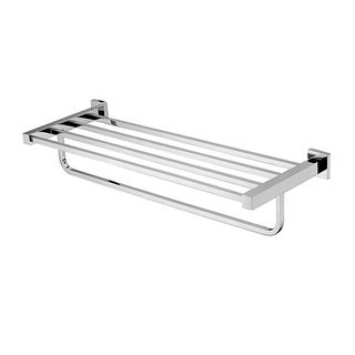 Savanna Square Chrome Towel Shelf