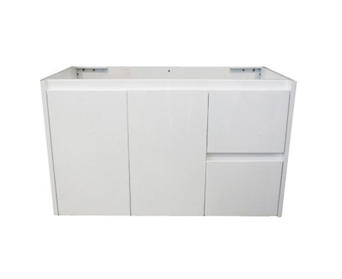 Jessica 900 Wall Hung  Gloss White Vanity