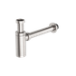 40MM ROUND BOTTLE TRAP BRUSHED NICKEL