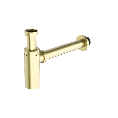 40MM ROUND BOTTLE TRAP BRUSHED GOLD