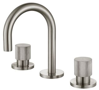 Cadence 1/4 Turn Brushed Nickel Basin Set