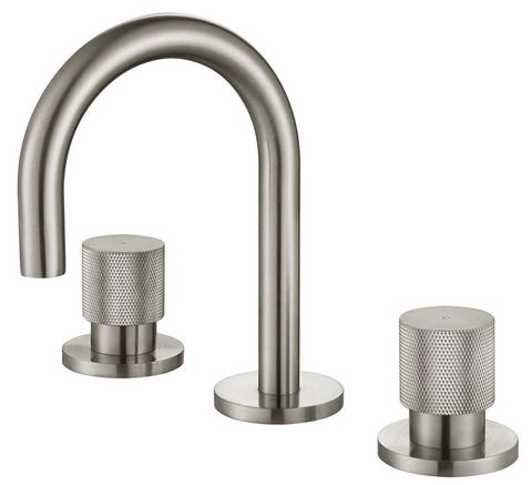 Cadence 1/4 Turn Brushed Nickel Basin Set