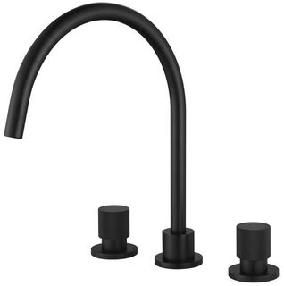 Cadence 1/4 Turn Matte Black Hob Sink Set