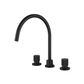 Cadence 1/4 Turn Matte Black Hob Sink Set