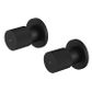 Cadence 1/4 Turn Matte Black Wall Top Assemblies