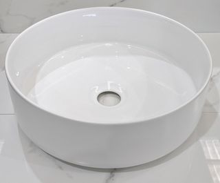 Mersey Matte White/(Gloss)White A/C Basin 360x360x120mm