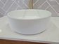 Mersey Matte White/(Gloss)White A/C Basin 360x360x120mm