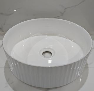 Ribble Gloss White A/C Basin 355*355*120MM