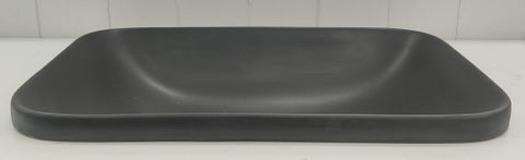 Tamar Matte Black Semi inset Basin 500*380*145mm