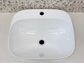 Wye Gloss White Semi Inset Basin 500*425*155mm