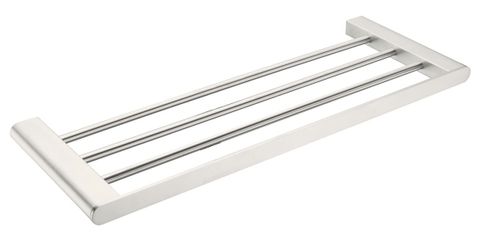 BIANCA TOWEL RACK BRUSHED NICKEL