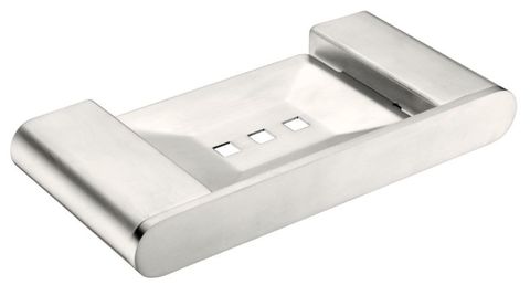 BIANCA SOAP DISH HOLDER BRUSHED NICKEL