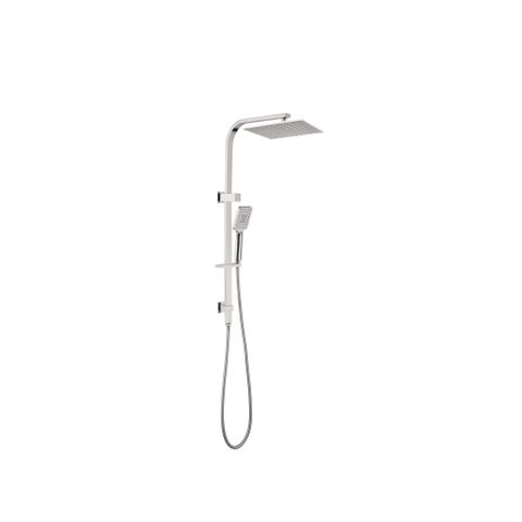 CELIA TWIN SHOWER BRUSHED NICKEL