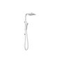 CELIA TWIN SHOWER BRUSHED NICKEL