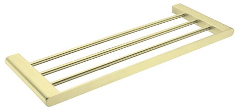 BIANCA TOWEL RACK BRUSHED GOLD