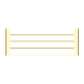 BIANCA TOWEL RACK BRUSHED GOLD