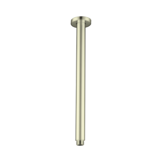 ROUND CEILING ARM 300MM LENGTH BRUSHED GOLD