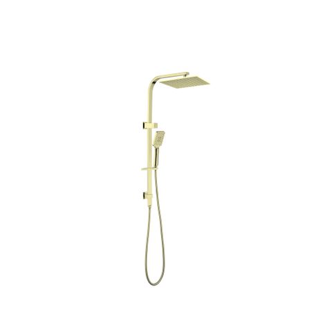 CELIA TWIN SHOWER BRUSHED GOLD