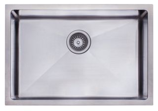 Undermount Sink Single Sq 650x450 Chrome