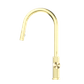 OPAL PULL OUT SINK MIXER WITH VEGIE SPRAY FUNCTION BRUSHED GOLD