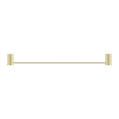 OPAL SINGLE TOWEL RAIL 600MM BRUSHED GOLD