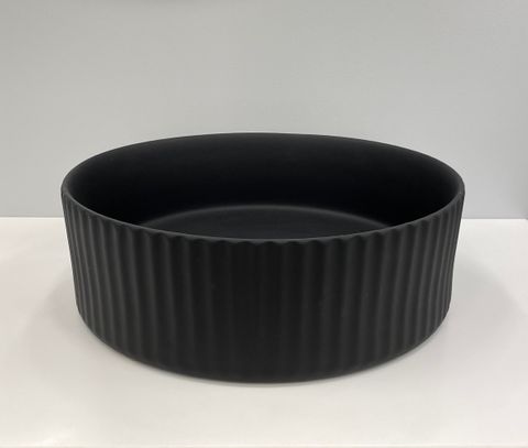 Ribble Matte Black A/C Basin 355*355*120MM