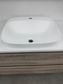 Wye Matte White Semi Inset Basin 500*425*155mm