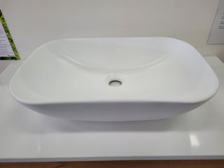 Vilnius Matte White A/c Basin510x340x125