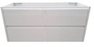 Amber 1200 Matte WHITE Wall Hung Vanity