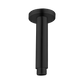 ROUND CEILING ARM 100MM LENGTH MATTE BLACK