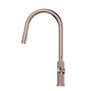 OPAL PULL OUT SINK MIXER WITH VEGIE SPRAY FUNCTION BRUSHED BRONZE