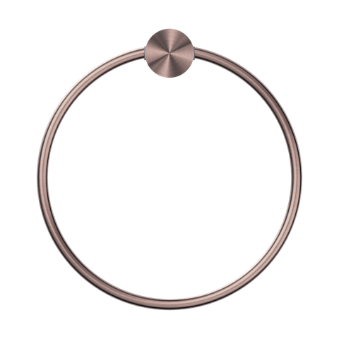 OPAL TOWEL RING BRUSHED BRONZE