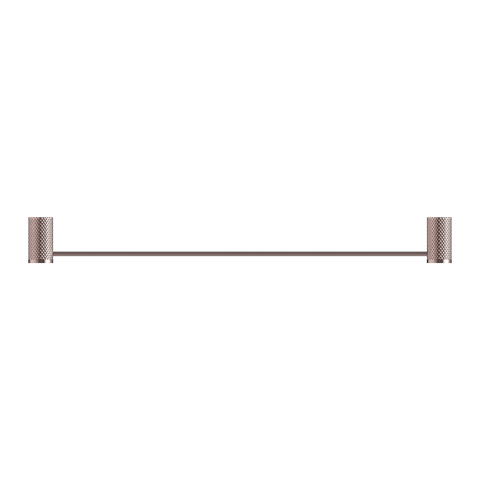 OPAL SINGLE TOWEL RAIL 600MM BRUSHED BRONZE