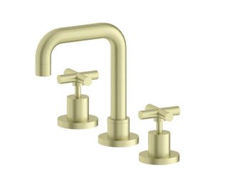 X PLUS BASIN SET BRUSHED GOLD